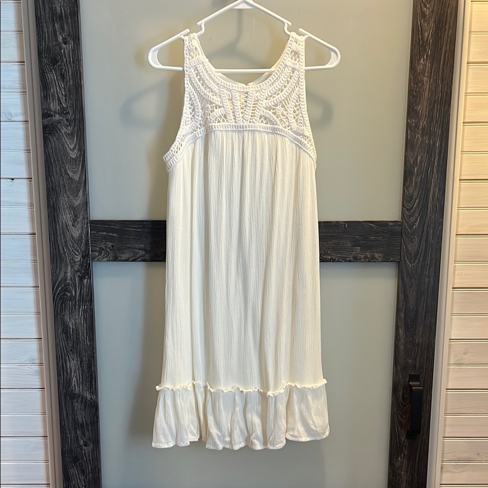 Maurices White Sleeveless Dress